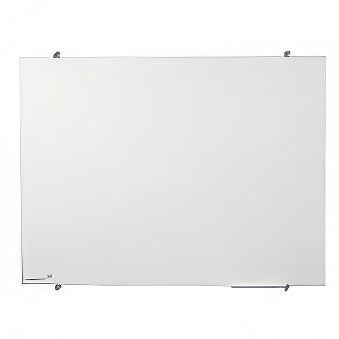 Tablica szklana suchościeralna magnetyczna - biała, 90 x 120 cm