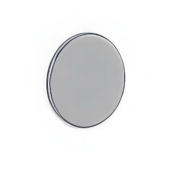 Okrągły magnes neodymowy płaski - srebrne 10 mm