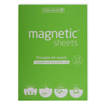 Magnetic sheets for laser printers