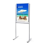 Double sided Infoboard design (70 x 100 cm size)