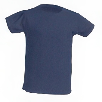 Koszulka dziecięca do nadruku Kolor: denim Rozmiar: 134 - 140 cm