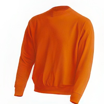 Bluza męska do nadruku Kolor: pomarańczowy Rozmiar: XL