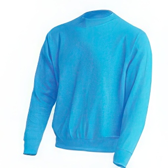 Bluza męska do nadruku Kolor: błękitny Rozmiar: XL