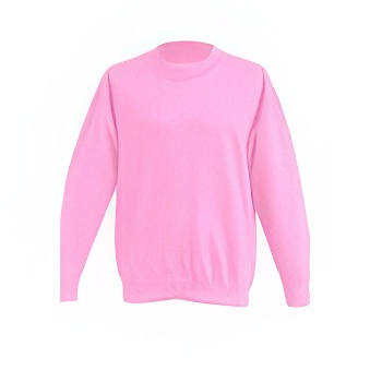 Bluza dziecięca do nadruku Kolor: różowy Rozmiar: 146 cm