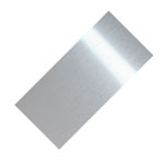 Semi-matte aluminium plate for sublimation overprint