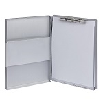 Clipboard aluminiowy MAULassist ze schowkiem