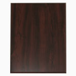 Wood base for metal for sublimation overprint