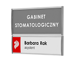 Tabliczki informacyjne modułowe - 5 sztuk