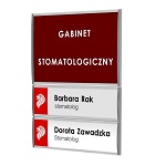 Tabliczki informacyjne modułowe - 5 sztuk