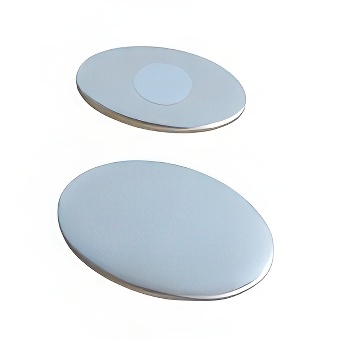 Elementy do składania magnesów z magnesem neodymowym - elipsa 45x69 mm