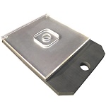 Replacement Blade for a Small Badge Machine Cutter - square