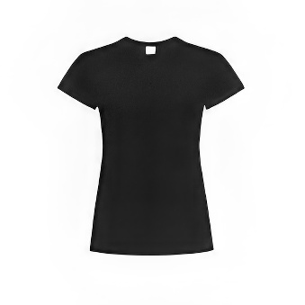 Koszulka damska Premium do nadruku Kolor: czarny Rozmiar: 2XL