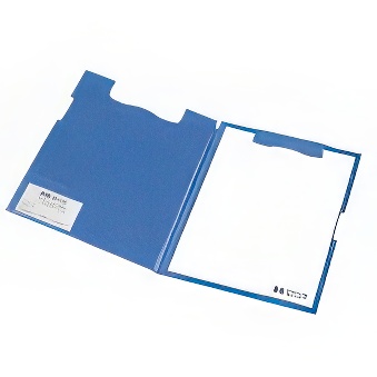 Clipboard - podkładka do pisania plastikowa, magnetyczna, zamykana, kolor - niebieski