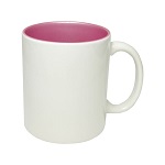 Pearlized Inside color sublimation mug