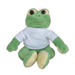 Teddy frog with white T-shirt for sublimation