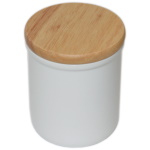 Jar for sublimation with wooden cap