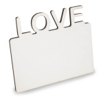 "Love" horizontal, photo frame for printing