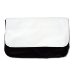 Makeup bag with white flap for sublimation