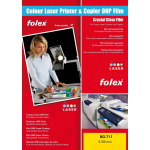 Transparent double-sided film for color laser printers - BG-71 (100mic.) A4 x 50pcs. (Folex)