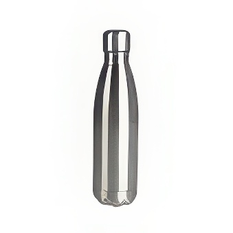 Metalowa butelka termiczna do sublimacji i graweru, kolor - srebrny, 500 ml