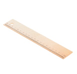 Wooden ruler 20 cm