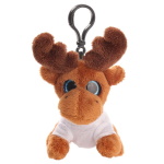 Key ring plushy reindeer with t-shirt for printing