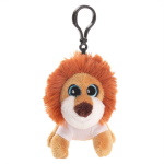 Key ring plushy lion with t-shirt for printing