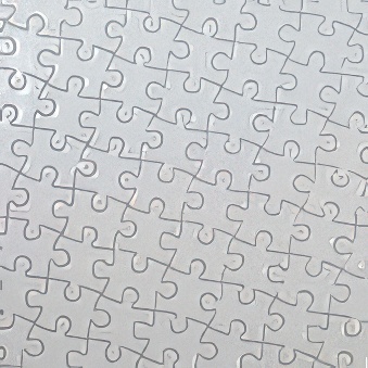 Puzzle do sublimacji - 96 elementów 28x19 cm