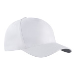 Peaked cap 5-panels with metal clip