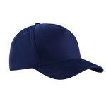 Peaked cap 5-panels with metal clip