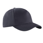 Peaked cap 5-panels with metal clip