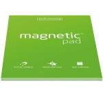 Elektrostatyczne suchościeralne arkusze na notatki magnetic PAD - zielony