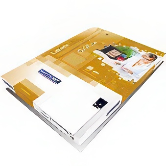 Papier samoprzylepny metalizowany do drukarek laserowych i kopiarek, 95 g/m2 320 x 487 mm