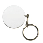 Round keychain for sublimation and engraving overprint - 25 pieces