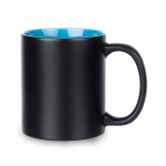 Matte color changing sublimation mug with color inside