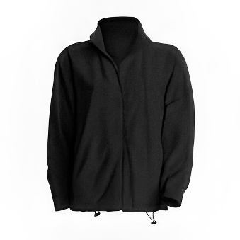 Bluza polarowa męska - Standard Kolor: czarny Rozmiar: 2XL