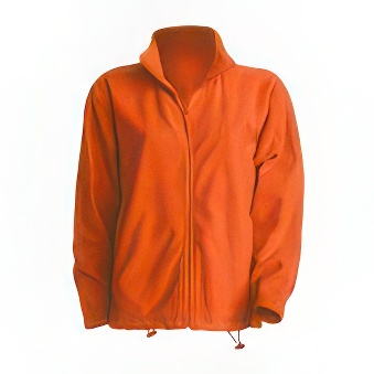 Bluza polarowa męska - Standard Kolor: pomarańczowy Rozmiar: 2XL