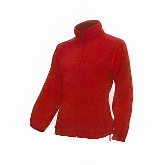 Bluza polarowa damska Standard Kolor: czerwony Rozmiar: M