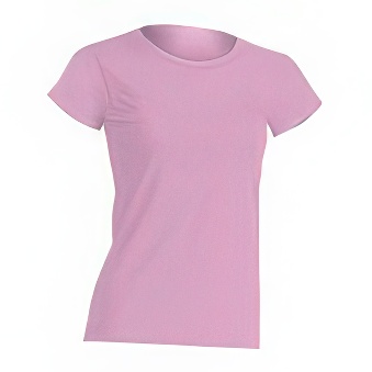 Koszulka damska Standard do nadruku Kolor: różowy Rozmiar: 2XL
