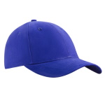 Peaked cap 6-panels with metal clip