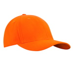 Peaked cap 6-panels with metal clip