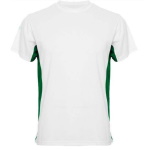 Sublimation T-shirt with colour side panels