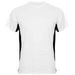 Sublimation T-shirt with colour side panels