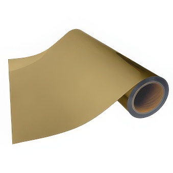Folia HeatFlex Mirror Soft Metallic, kolor - złoty, 0,5 x 1 m