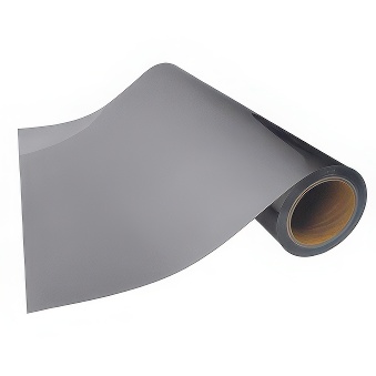 Folia HeatFlex Mirror Soft Metallic do nadruku DTF, kolor - srebrny, 60 &micro;m