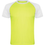 T-shirt with colour sleeves