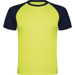 Kids’ sublimation T-shirt with colour sleeves