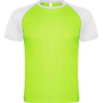 Kids’ sublimation T-shirt with colour sleeves