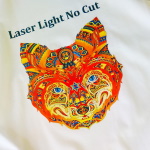 Laser Light No Cut - Transfer paper for light textiles for white toner printers - 10 sheets
