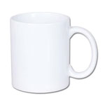 Mug for sublimation - resistant to washing in dishwasher